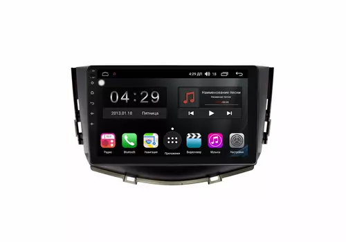 Штатная магнитола FarCar s300-SIM 4G для Lifan X60 на Android (RG198R) (+ Камера заднего вида в подарок!)