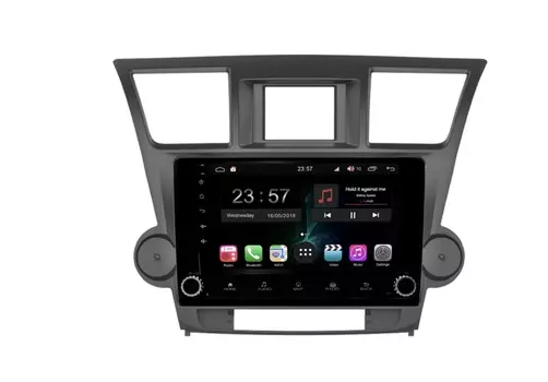 Штатная магнитола FarCar s300-SIM 4G для Toyota Highlander на Android (RG035RB) (+ Камера заднего вида в подарок!)