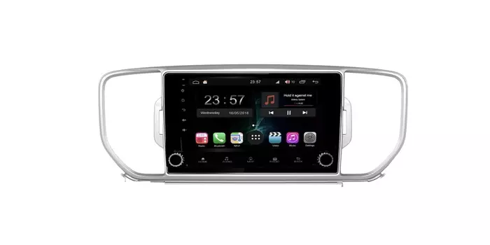 Штатная магнитола FarCar s300-SIM 4G для KIA Sportage на Android (RG576RB) (+ Камера заднего вида в подарок!)