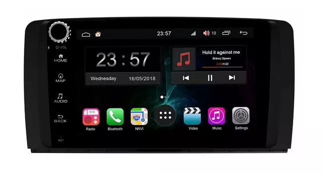 Штатная магнитола FarCar s300-SIM 4G для Mercedes R-class на Android (RG215RB) (+ Камера заднего вида в подарок!)