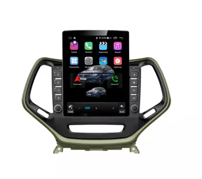 Штатная магнитола FarCar s300+SIM 4G для Jeep Cherokee на Android (RT608R) (+ Камера заднего вида в подарок!)