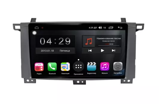 Штатная магнитола FarCar s300-SIM 4G для Toyota Land Cruiser 100 на Android (RG457/1234R) (+ Камера заднего вида в подарок!)