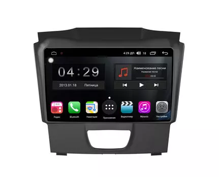 Штатная магнитола FarCar s300-SIM 4G для Chevrolet Colorado, Trailblazer на Android (RG435R) (+ Камера заднего вида в подарок!)
