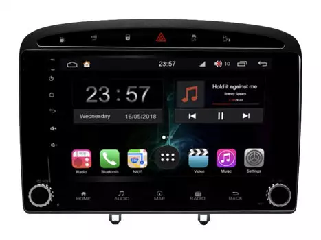 Штатная магнитола FarCar s300-SIM 4G для Peugeot 308/408 на Android (RG083RB) (+ Камера заднего вида в подарок!)