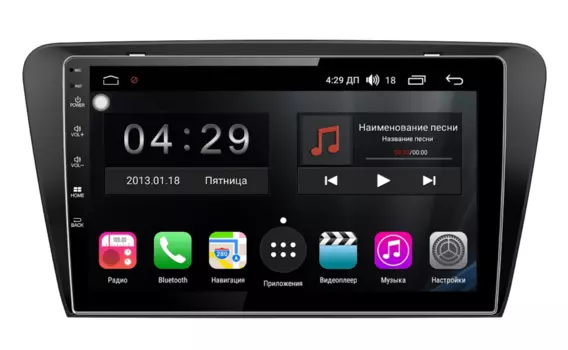 Штатная магнитола FarCar s300-SIM 4G для Skoda Octavia III (A7) 2013+ на Android (RG483R) (+ Камера заднего вида в подарок!)