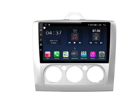 Штатная магнитола FarCar s400 для Ford Focus, Mondeo, C-Max, Galaxy на Android (TG003R) (+ Камера заднего вида в подарок!)