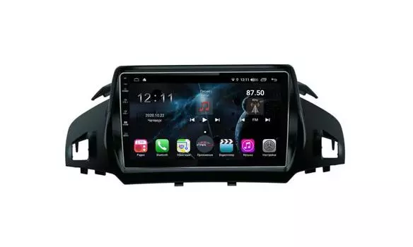 Штатная магнитола FarCar s400 для Ford Kuga на Android (TG362R) (+ Камера заднего вида в подарок!)