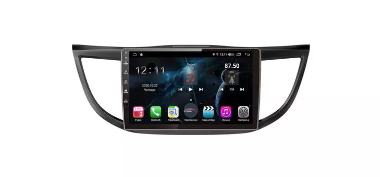 Штатная магнитола FarCar s400 для Honda CR-V на Android (H469R) (+ Камера заднего вида в подарок!)