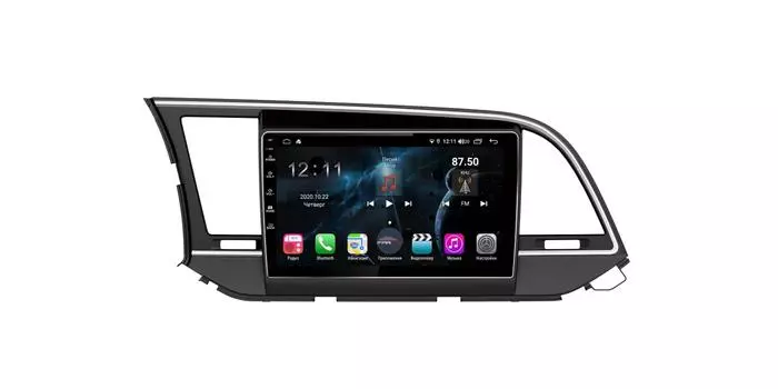 Штатная магнитола FarCar s400 для Hyundai Elantra на Android (H581R) (+ Камера заднего вида в подарок!)