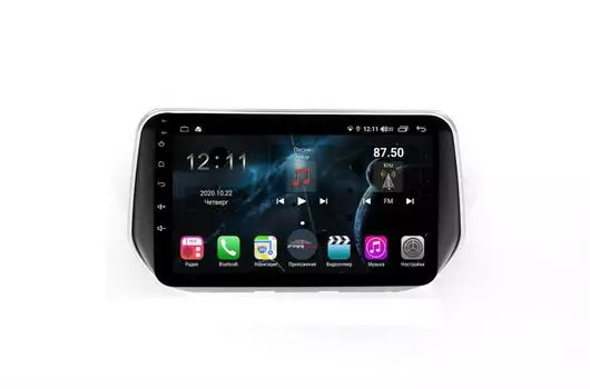 Штатная магнитола FarCar s400 для Hyundai Santa Fe 2018+ на Android (H1124R)