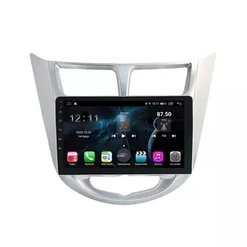 Штатная магнитола FarCar s400 для Hyundai Solaris на Android (H067R) (+ Камера заднего вида в подарок!)