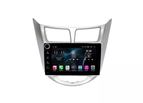 Штатная магнитола FarCar s400 для Hyundai Solaris на Android (H067RB) (+ Камера заднего вида в подарок!)