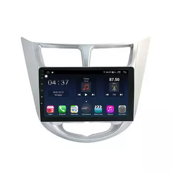 Штатная магнитола FarCar s400 для Hyundai Solaris на Android (TG067R) (+ Камера заднего вида в подарок!)