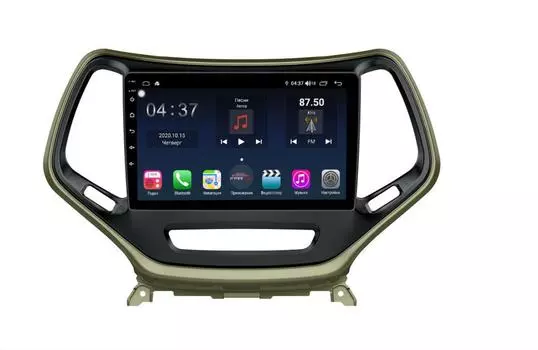 Штатная магнитола FarCar s400 для Jeep Cherokee на Android (TG608R) (+ Камера заднего вида в подарок!)