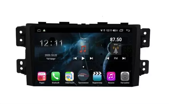 Штатная магнитола FarCar s400 для KIA Mohave на Android (H465R) (+ Камера заднего вида в подарок!)