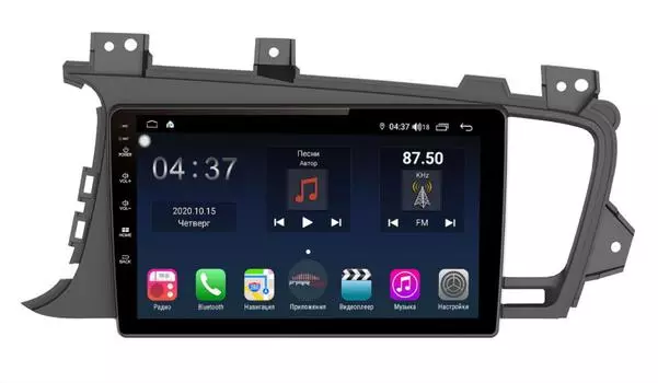 Штатная магнитола FarCar s400 для KIA Optima на Android (TG091R) (+ Камера заднего вида в подарок!)