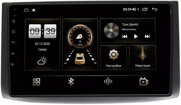 Штатная магнитола Chevrolet Aveo I, Captiva I, Epica I 2006-2012 LeTrun 4196-9130 на Android 10 (6/128, DSP, QLed) С оптическим выходом (+ Камера заднего вида в подарок!)