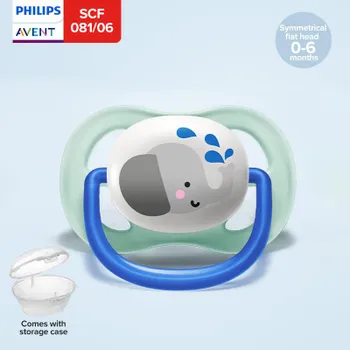 Philips Успокаивающая пустышка Avent Успокаивающая пустышка Ultra Air Series 1 шт. Соска