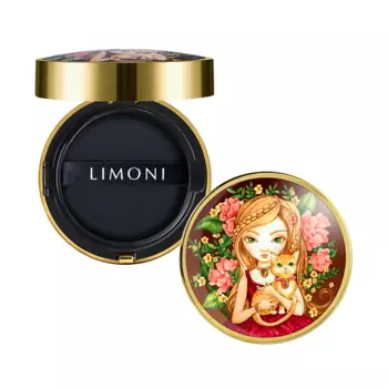 LIMONI Тональный флюид кушон All Stay Cover Cushion SPF 35/PA++ 1