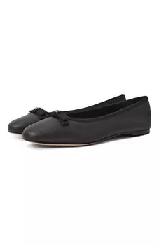 Кожаные балетки Casadei