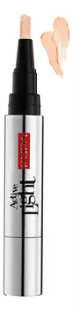 Корректор-высветлитель Active Light Highlighting Concealer 3,8мл: 001 Ivory
