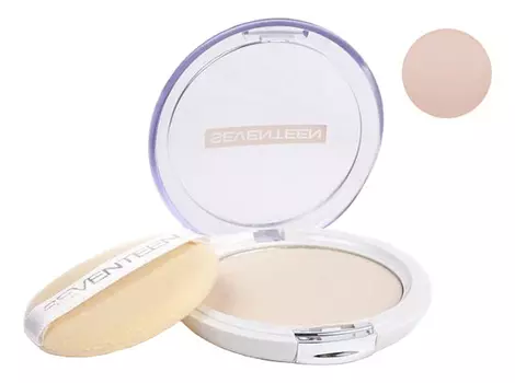 Компактная пудра для лица Natural Silky Transparent Compact Powder SPF15 10г: 2 Light Beige