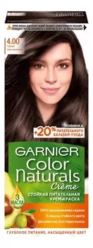 Краска для волос Color Naturals: 4 Глубокий темно-каштановый