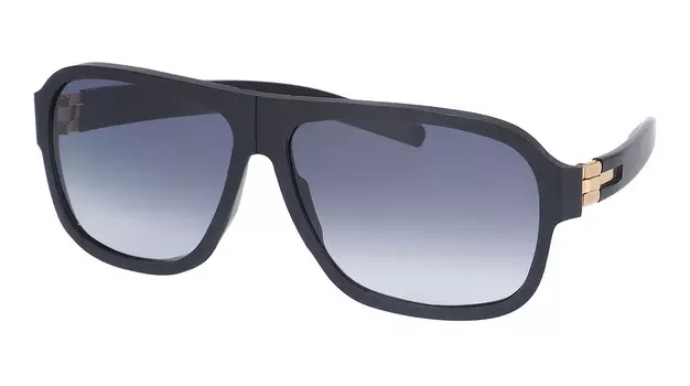 Ic! Berlin Power Law Black-Rough Matt-Gold Black-Clear