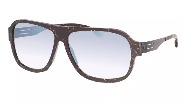 Ic! Berlin Power Law Brown Marble Rough Mirrored