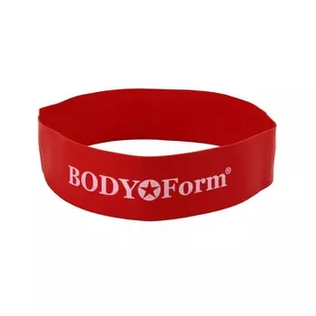 Петля Body Form BF-RL100 18кг/60см красный