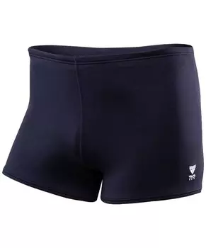 Плавки-шорты TYR Durafast Elite Solid Square Leg SQDUS7A/001 черный