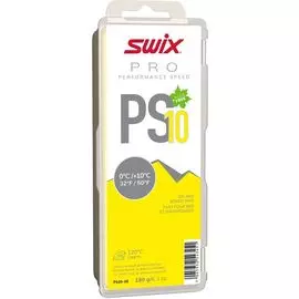 Парафин углеводородный Swix PS10 Yellow (0°С +10°С) 180 г.