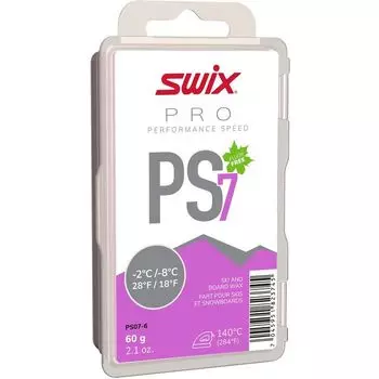 Парафин углеводородный Swix PS7 Violet (-2°С -8°С) 60 г.