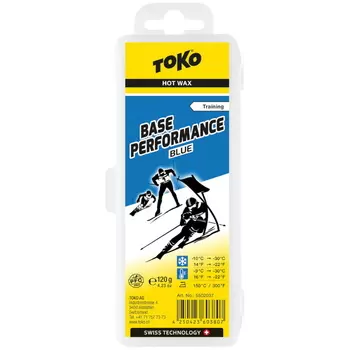 Парафин углеводородный TOKO Base Performance blue (-10°С -30°С) 120 г. 5502037