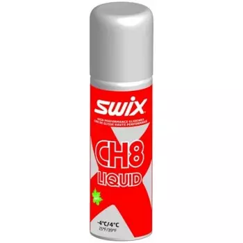Парафин углеводородный, жидкий Swix CH8X Red (+4°С -4°С) 125 ml CH08XL-120