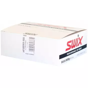 Парафин высокофтористый Swix HF8BWX Black (+4°С -4°С) 5х180 г.