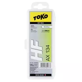 Парафин высокофтористый TOKO 5502025 HF Hot Wax AX134 (0°С -3°С) 120 г