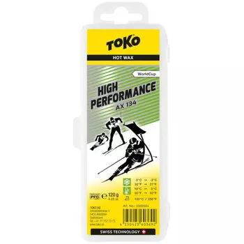 Парафин высокофтористый TOKO High Performance AX 134 120 г.