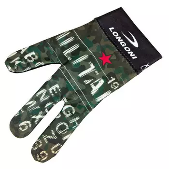 Перчатка бильярдная Longoni Fancy Military 2 45.307.03.2