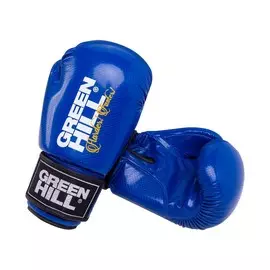 Перчатки боксерские Green Hill Panther 10 oz, к/з BGP-2098 синий