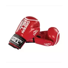 Перчатки боксерские Green Hill Panther BGP-2098, 12 oz, к/з, красный