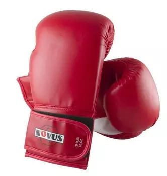 Перчатки боксерские Novus LTB-16301, 14 унций L/XL, красные