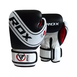 Перчатки боксерские RDX KIDS WHITE/BLACK JBG-4B-4oz, 4 oz