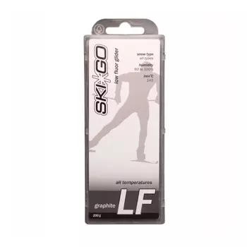 Парафин низкофтористый Skigo LF Graphite (графит) (Универсальная) 200 г.