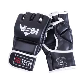 Перчатки для MMA KSA Lion Gel Black, к/з