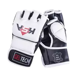 Перчатки для MMA KSA Lion Gel White, к/з
