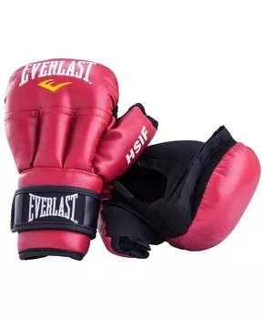 Перчатки для рукопашного боя Everlast HSIF RF3112L, 12oz, L, к/з, красный