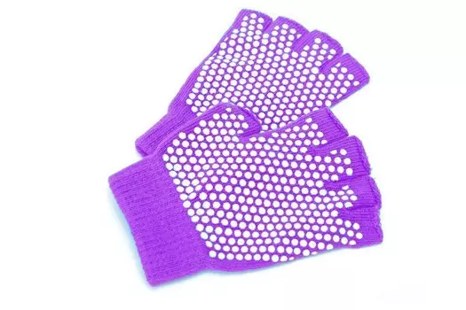 Перчатки противоскользящие Bradex SF 0208 фиолетовый