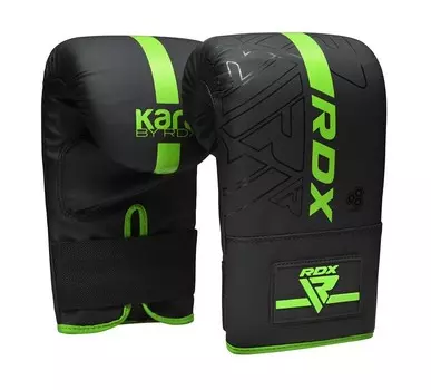 Перчатки снарядные RDX F6 BMR-F6MGN черный\зеленый матовый