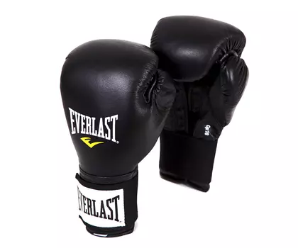 Перчатки тренировочные Everlast 141001U черный, 10 oz